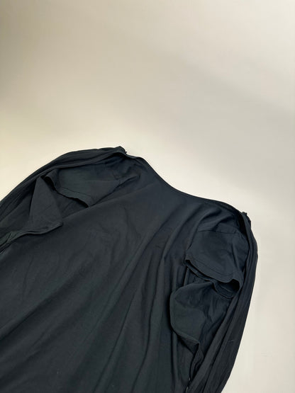 Vintage Saint Laurent Cotton Dress Black M