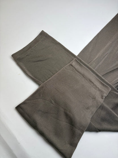 Vintage Issey Miyake Straight-Leg Pants Taupe M
