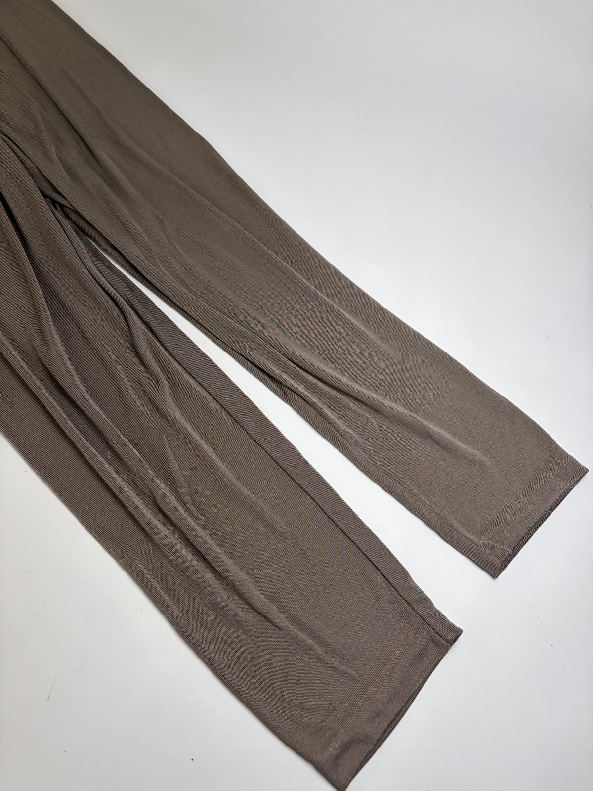 Vintage Issey Miyake Straight-Leg Pants Taupe M