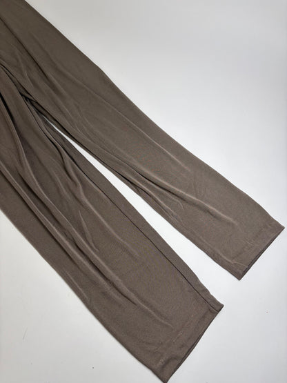 Vintage Issey Miyake Straight-Leg Pants Taupe M