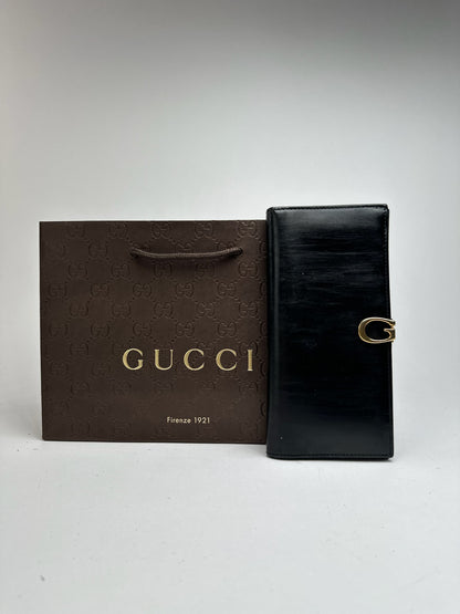 Vintage Gucci Patent Leather wallet black