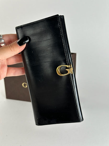 Vintage Gucci Patent Leather wallet black