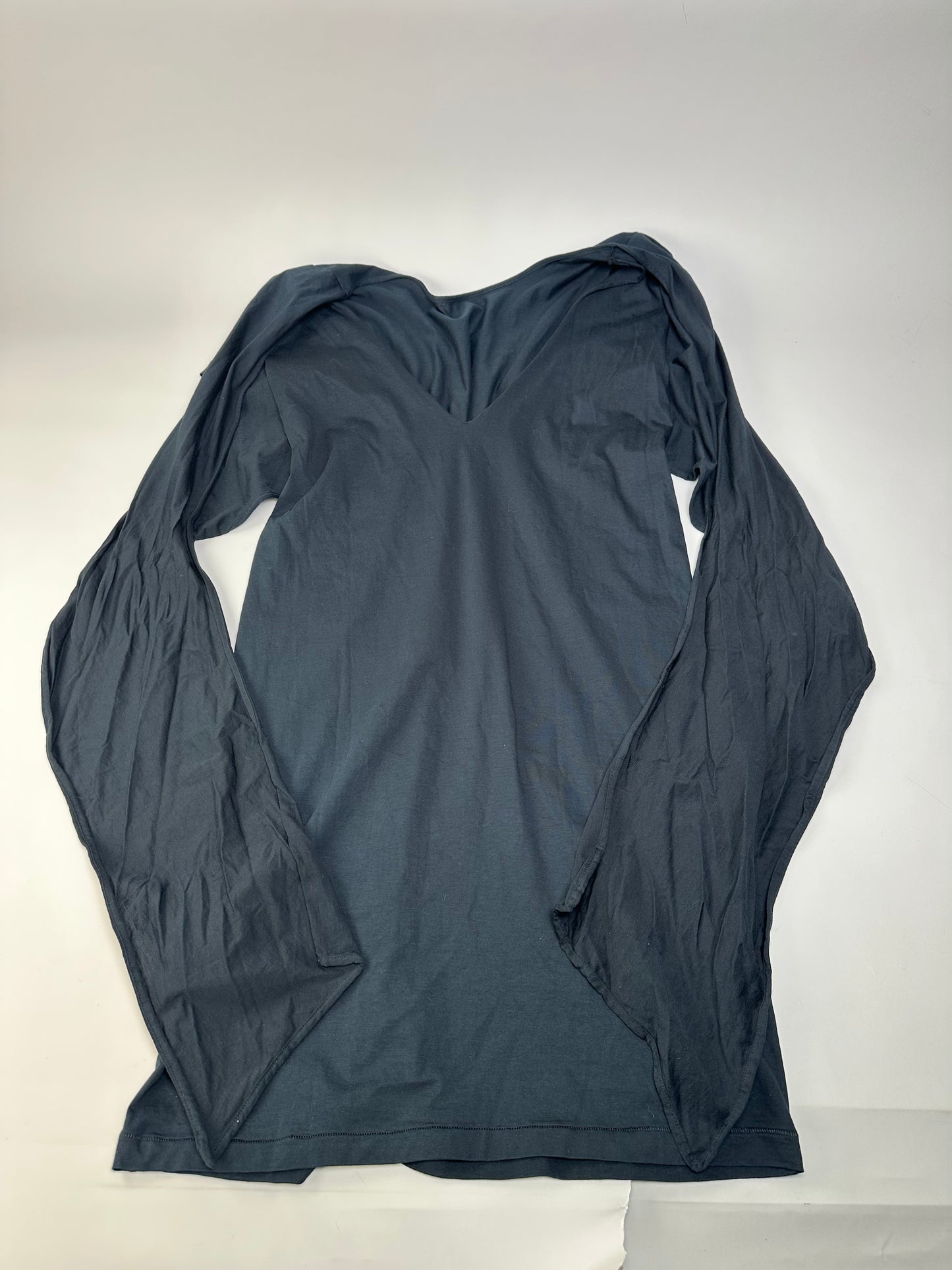 Vintage Saint Laurent Cotton Dress Black M
