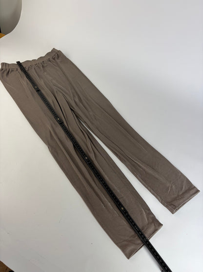 Vintage Issey Miyake Straight-Leg Pants Taupe M