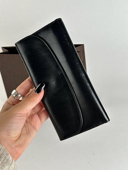 Vintage Gucci Patent Leather wallet black
