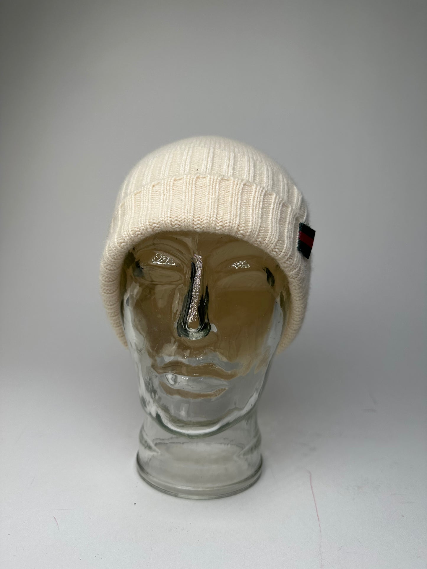 Vintage Gucci Cashmere Beanie M Cream