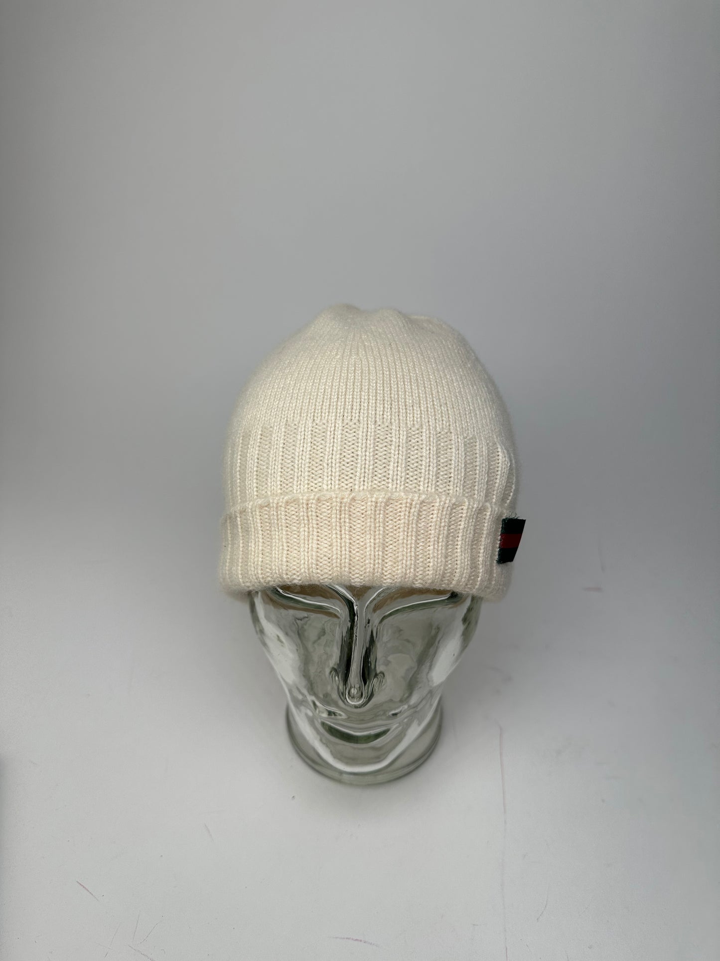 Vintage Gucci Cashmere Beanie M Cream