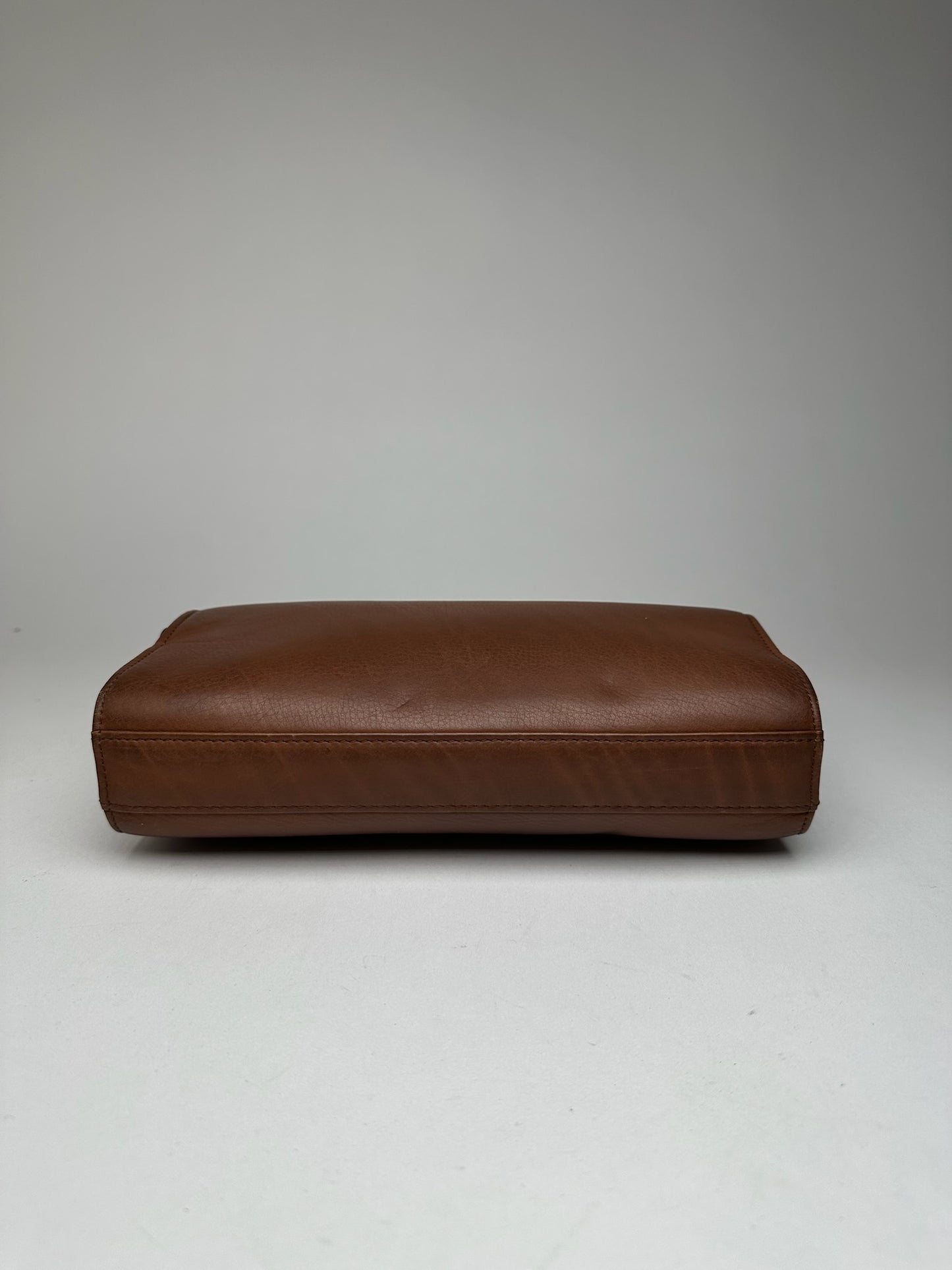 Vintage Balenciaga Leather Clutch/Cosmetic Bag brown