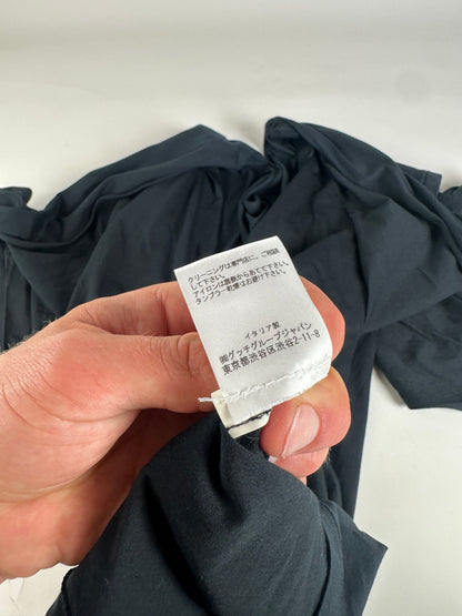 Vintage Saint Laurent Cotton Dress Black M