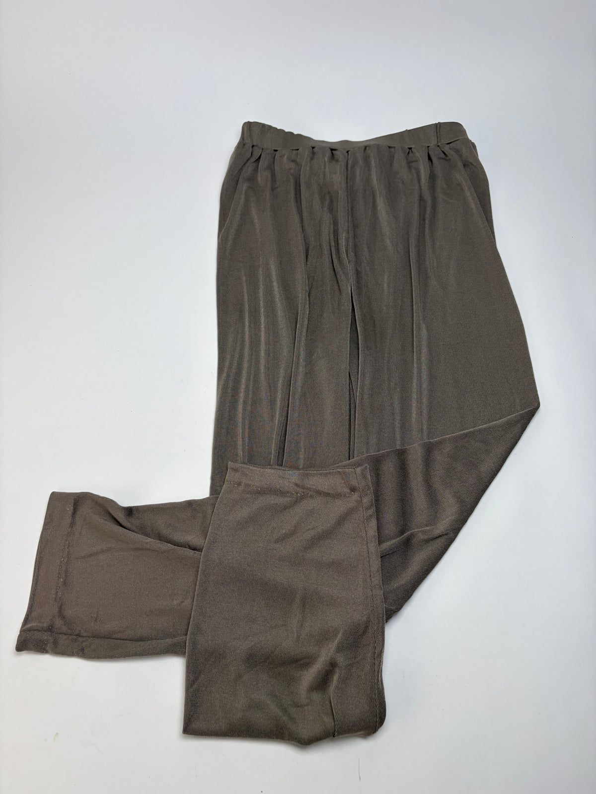 Vintage Issey Miyake Straight-Leg Pants Taupe M