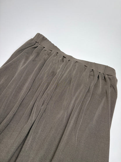 Vintage Issey Miyake Straight-Leg Pants Taupe M