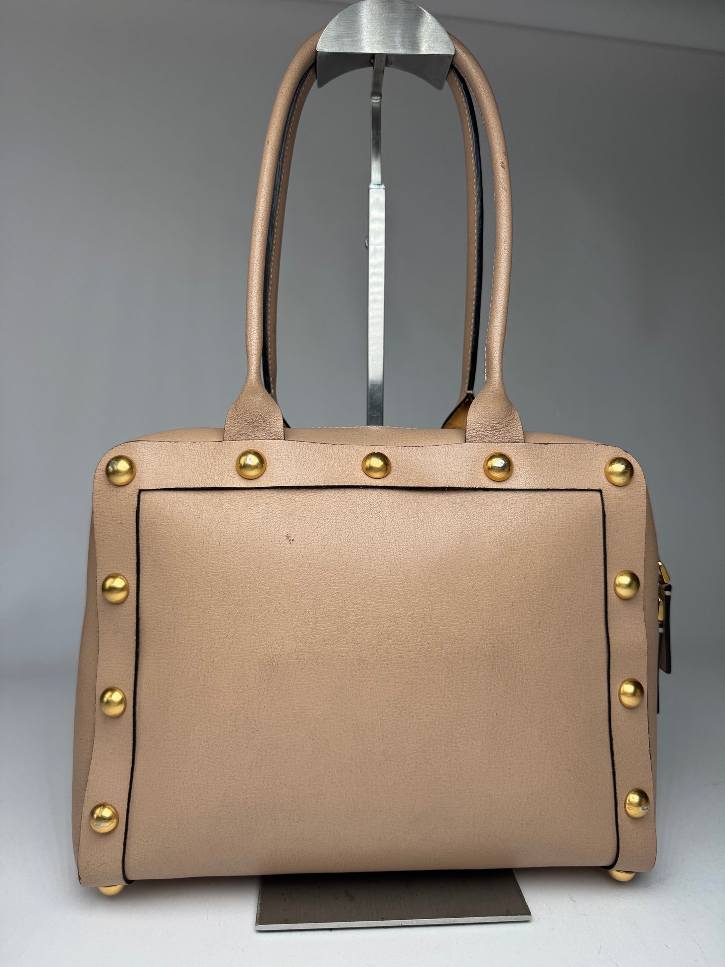 Vintage Marni Leather Bag Beige