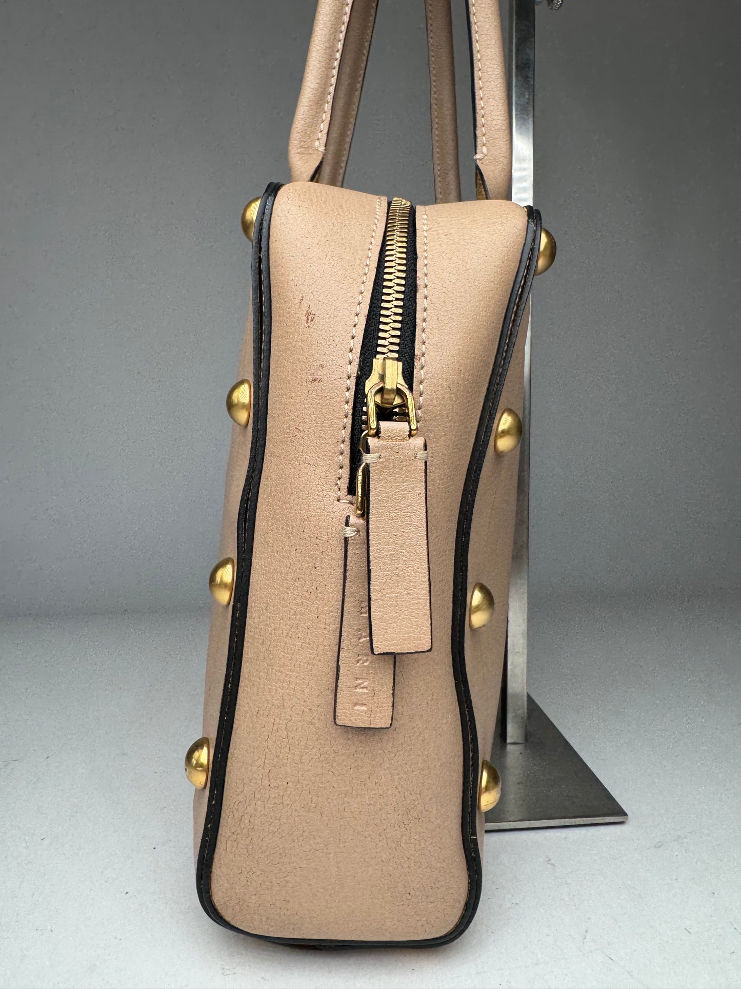 Vintage Marni Leather Bag Beige