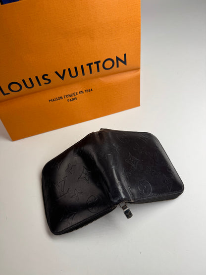 Vintage Louis Vuitton Vernis Leather Zippy Wallet Black