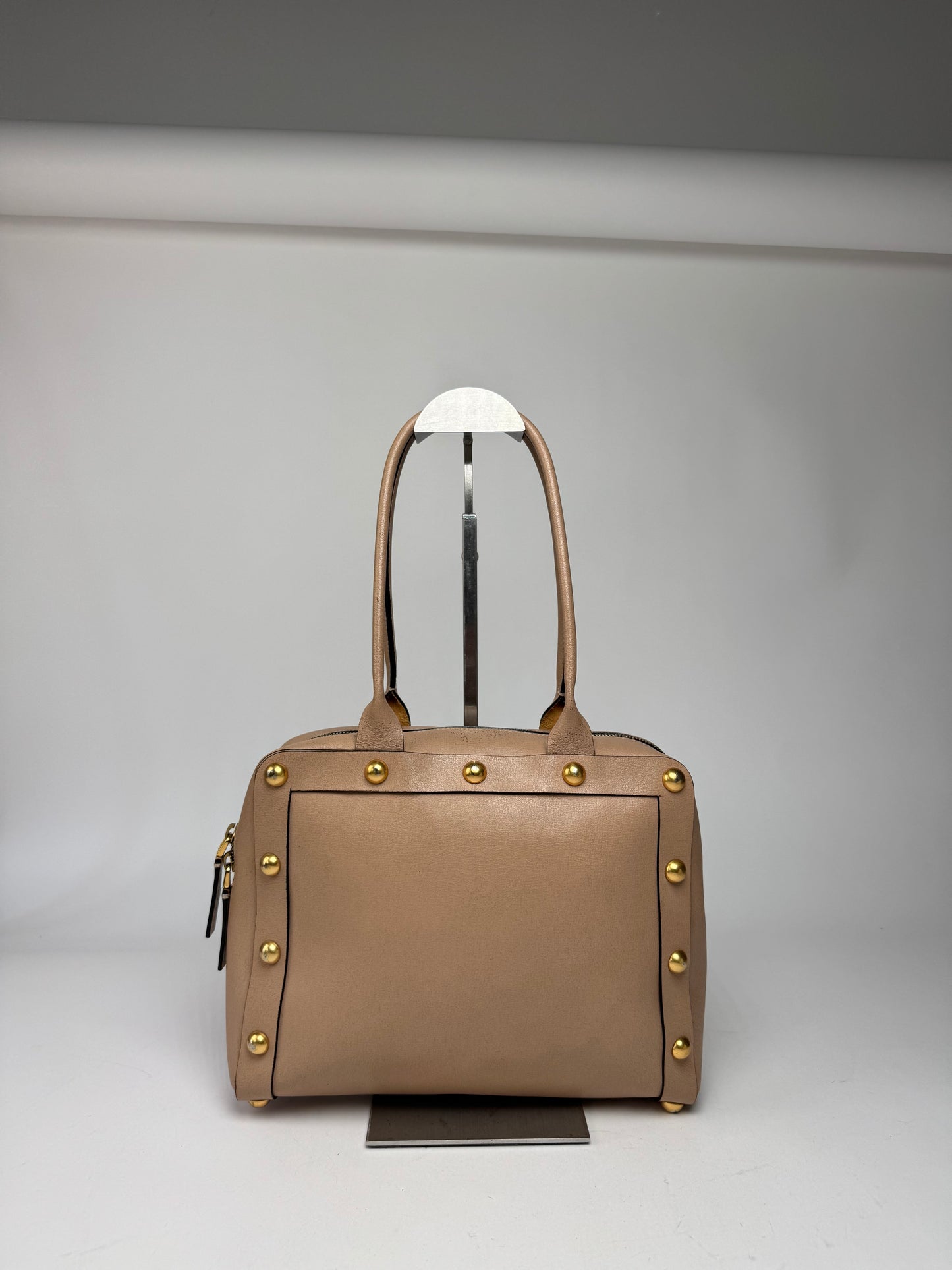 Vintage Marni Leather Bag Beige