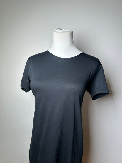 Vintage Saint Laurent Cotton Dress Black M