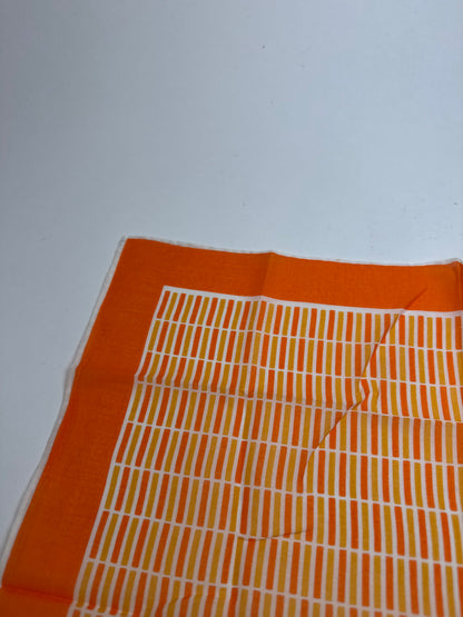 Vintage Dior Scarf Orange striped