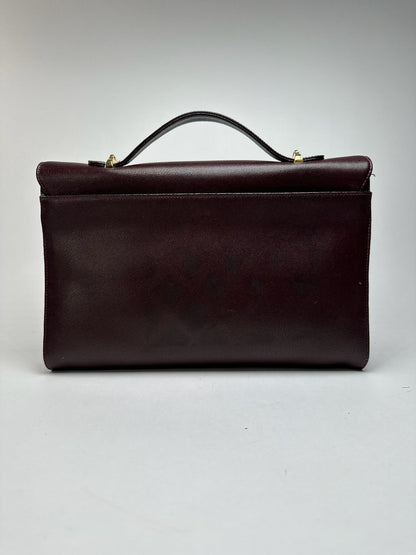 Sac vintage en cuir marron Givenchy