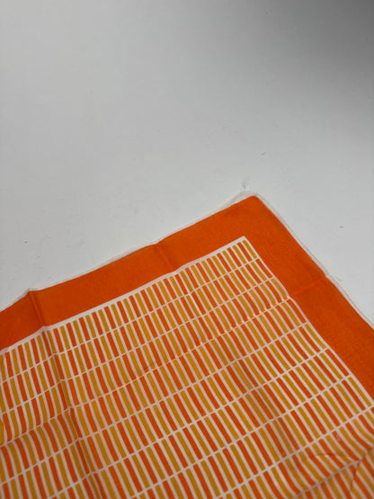Vintage Dior Scarf Orange striped