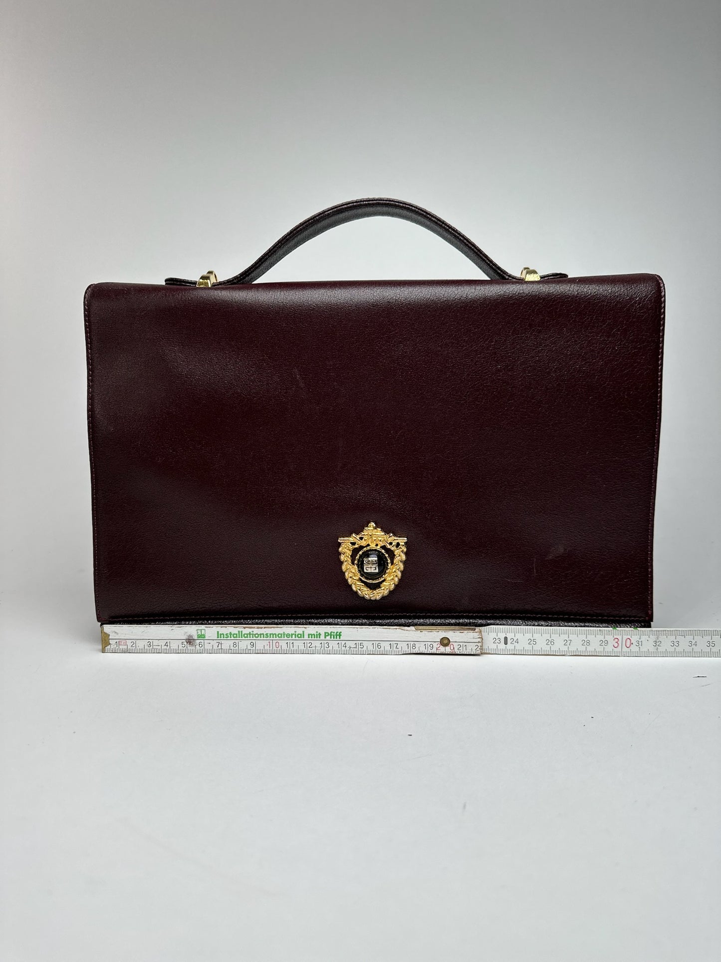 Sac vintage en cuir marron Givenchy