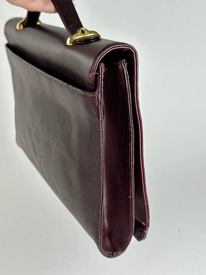 Sac vintage en cuir marron Givenchy