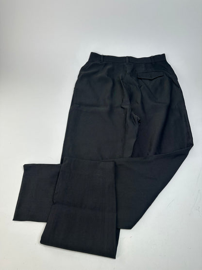 Vintage Givenchy Womens Wool Suit Black 38/M
