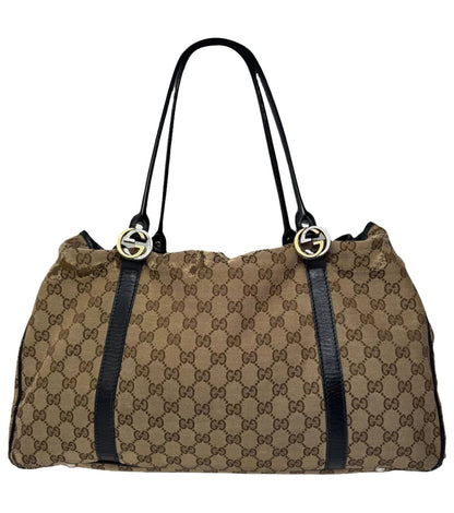Vintage Gucci GG Canvas Tote Brown