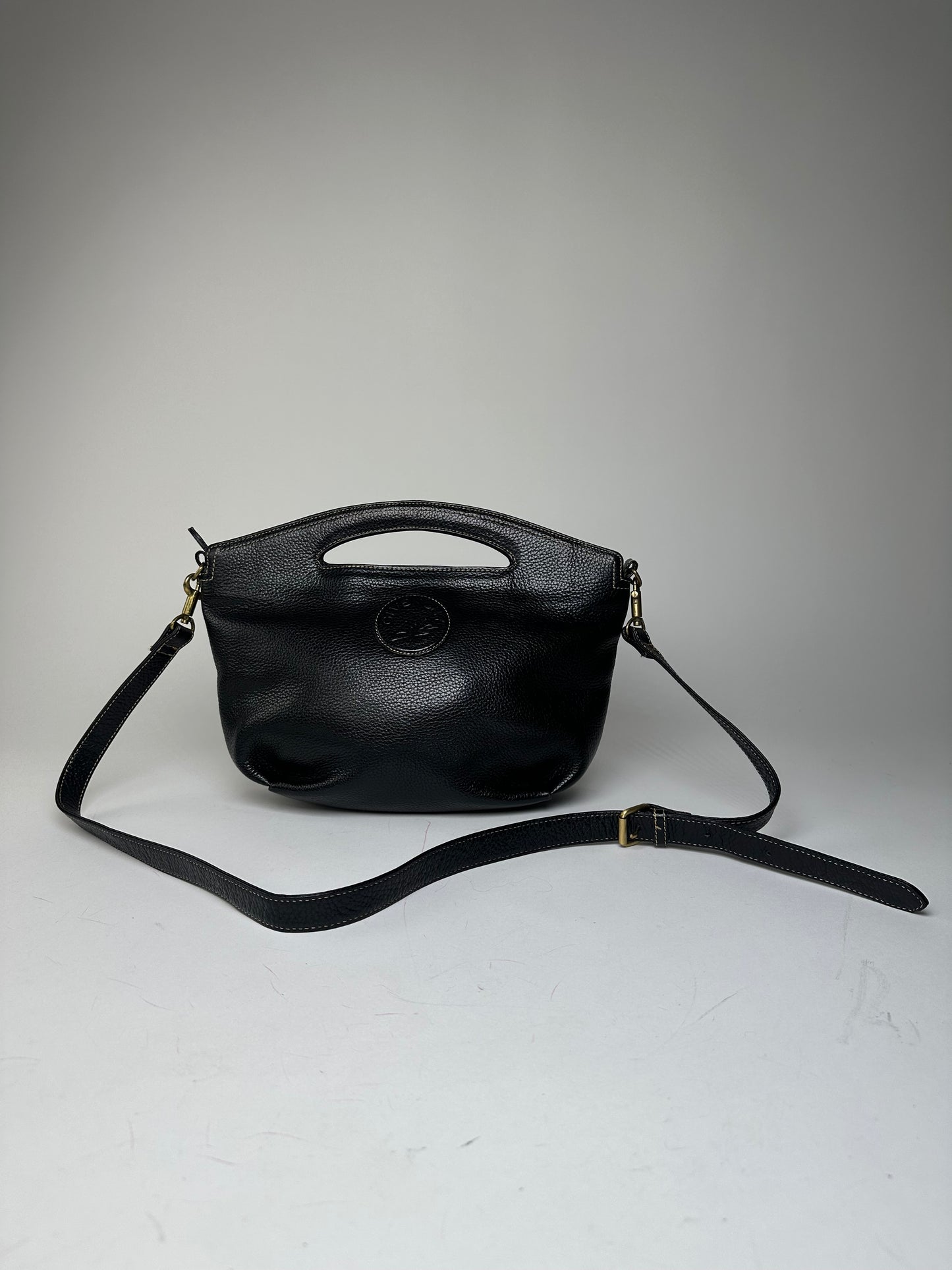 Vintage Givenchy 2Way Leather Bag Black