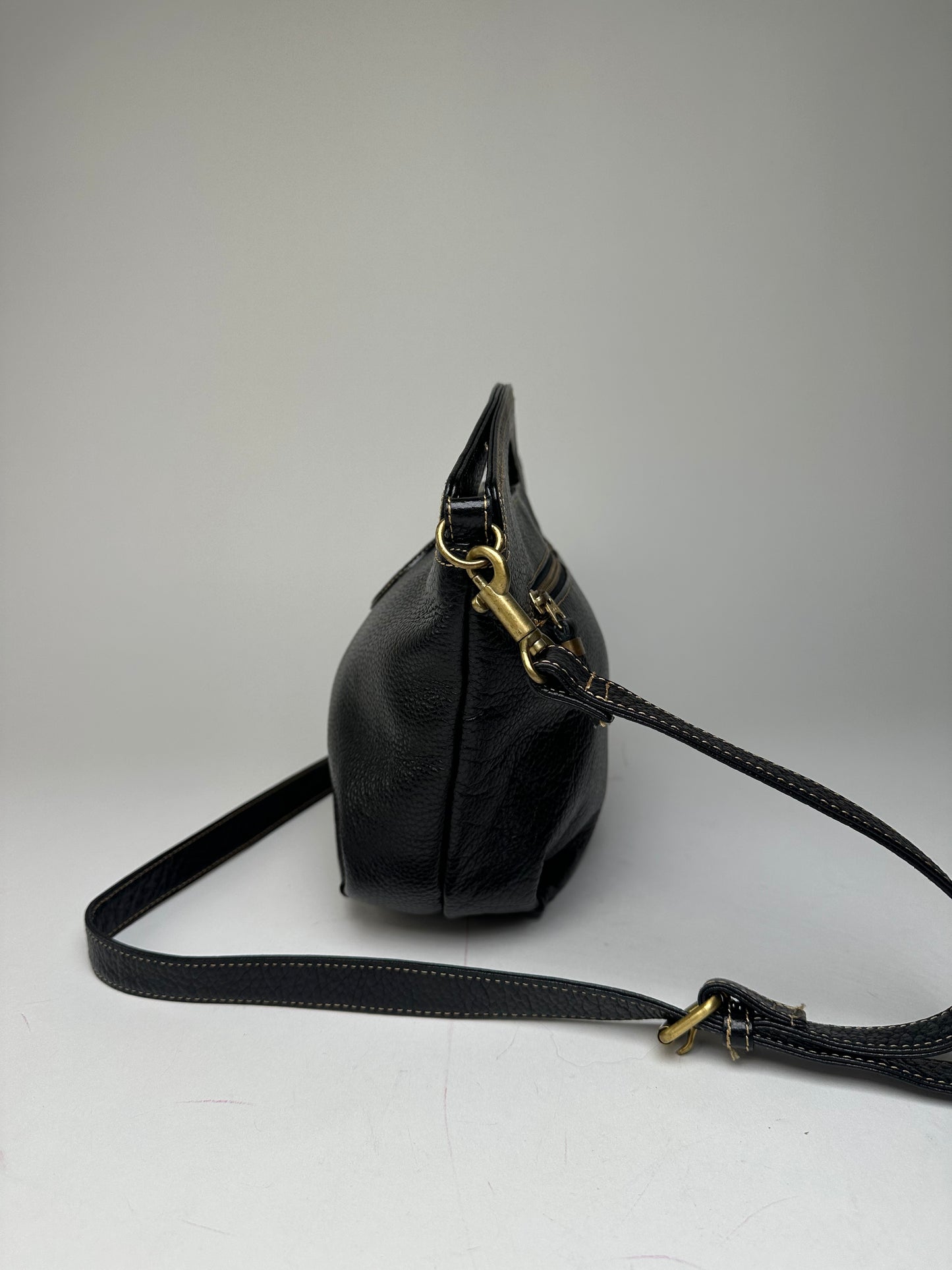 Vintage Givenchy 2Way Leather Bag Black