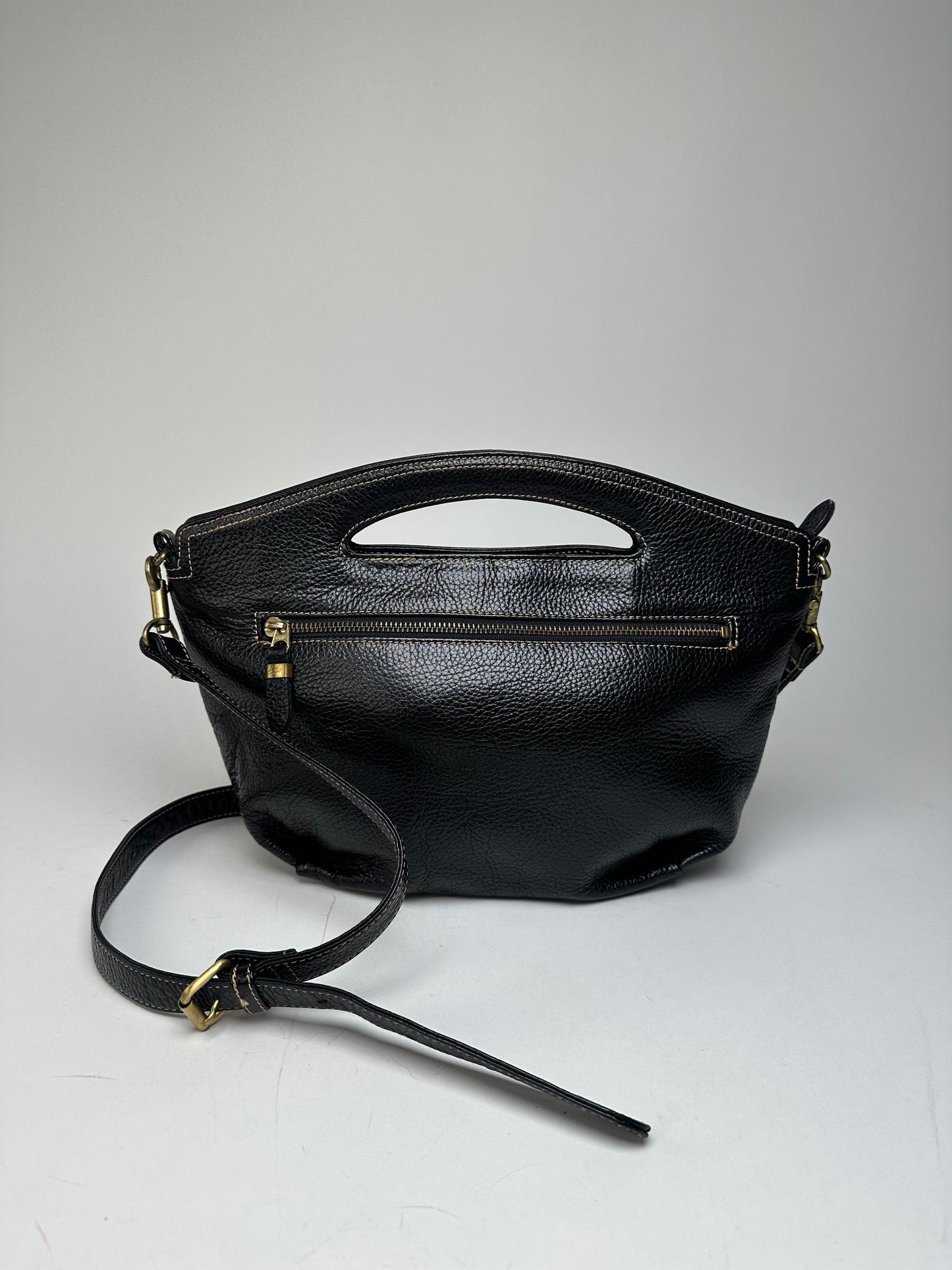 Vintage Givenchy 2Way Leather Bag Black