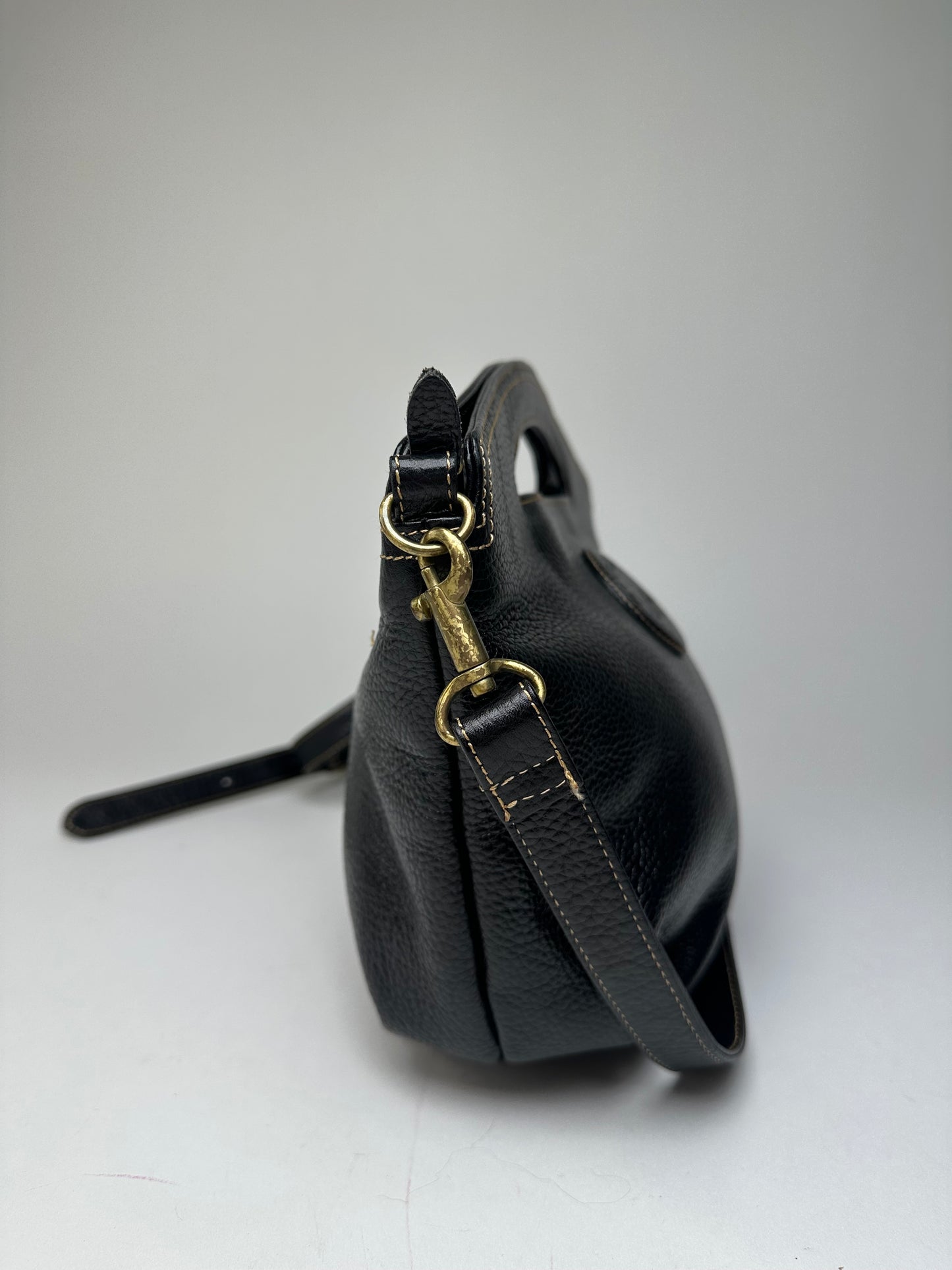 Vintage Givenchy 2Way Leather Bag Black
