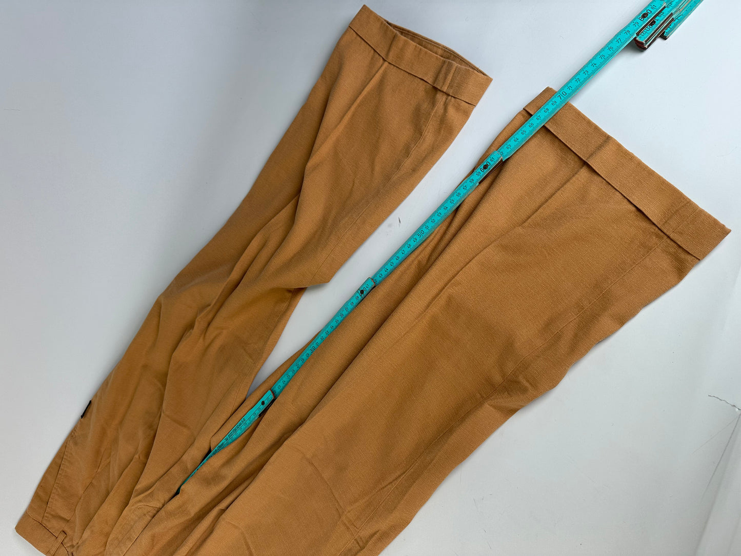 Vintage Kansai Yamamoto Cotton Blend Trousers Tan M
