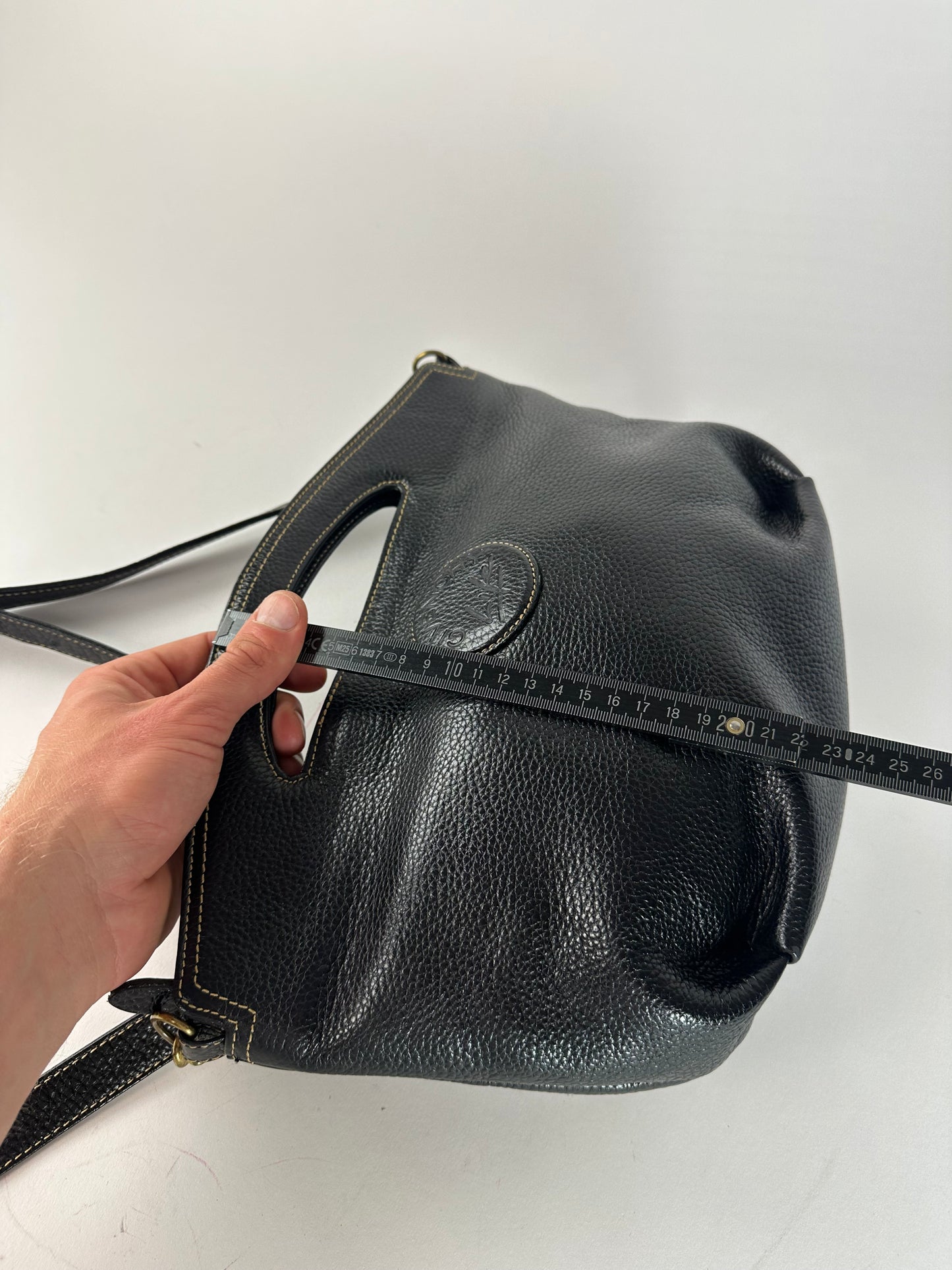 Vintage Givenchy 2Way Leather Bag Black