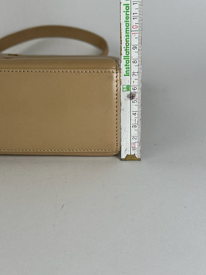 Sac vintage en cuir beige Givenchy