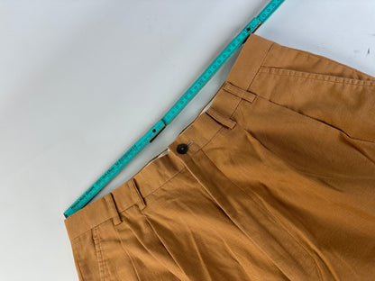 Vintage Kansai Yamamoto Cotton Blend Trousers Tan M