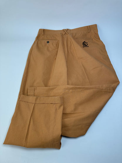 Vintage Kansai Yamamoto Cotton Blend Trousers Tan M