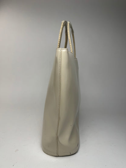 Sac Balenciaga vintage en cuir verni blanc