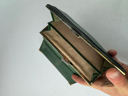 Vintage Givenchy Leather Wallet Green
