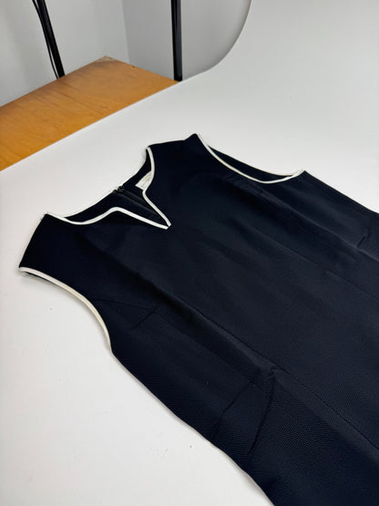 Vintage Balenciaga Dress Black White 38/M
