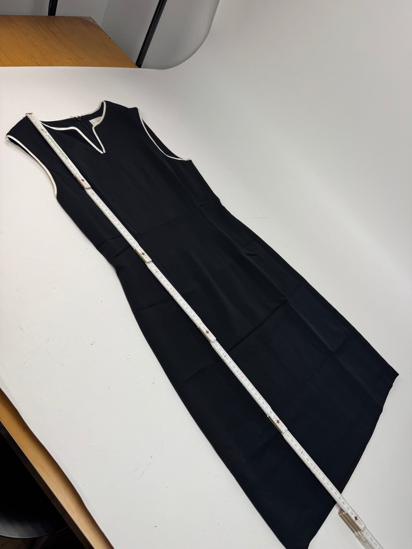 Vintage Balenciaga Dress Black White 38/M