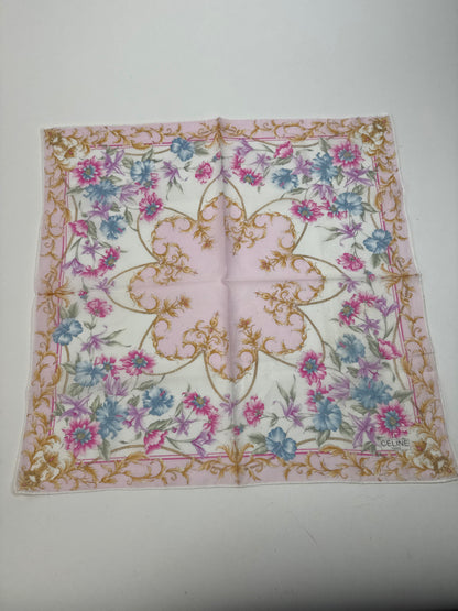 Vintage Celine Scarf Floral