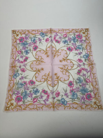 Vintage Celine Scarf Floral