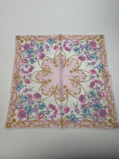 Vintage Celine Scarf Floral