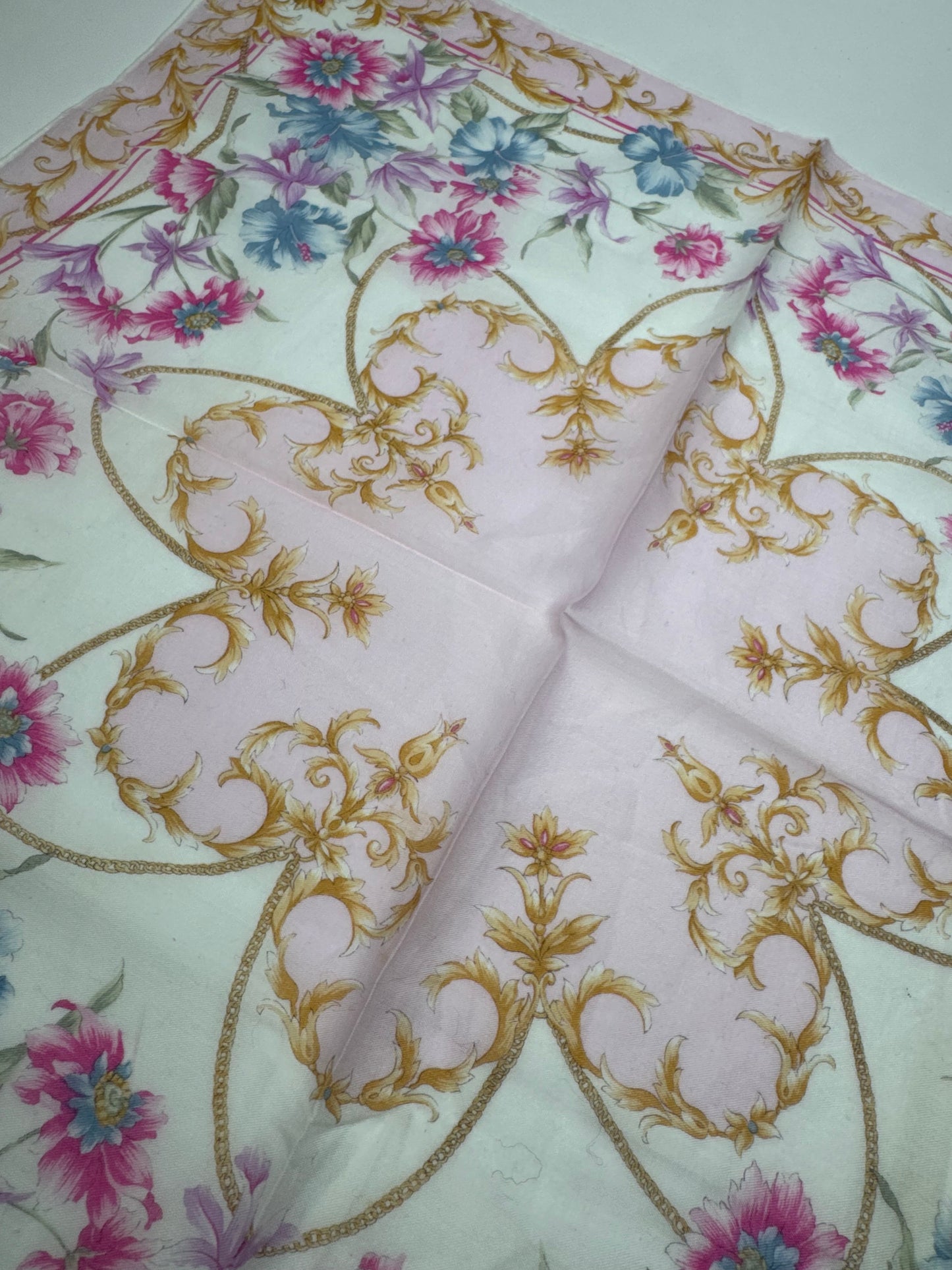 Vintage Celine Scarf Floral