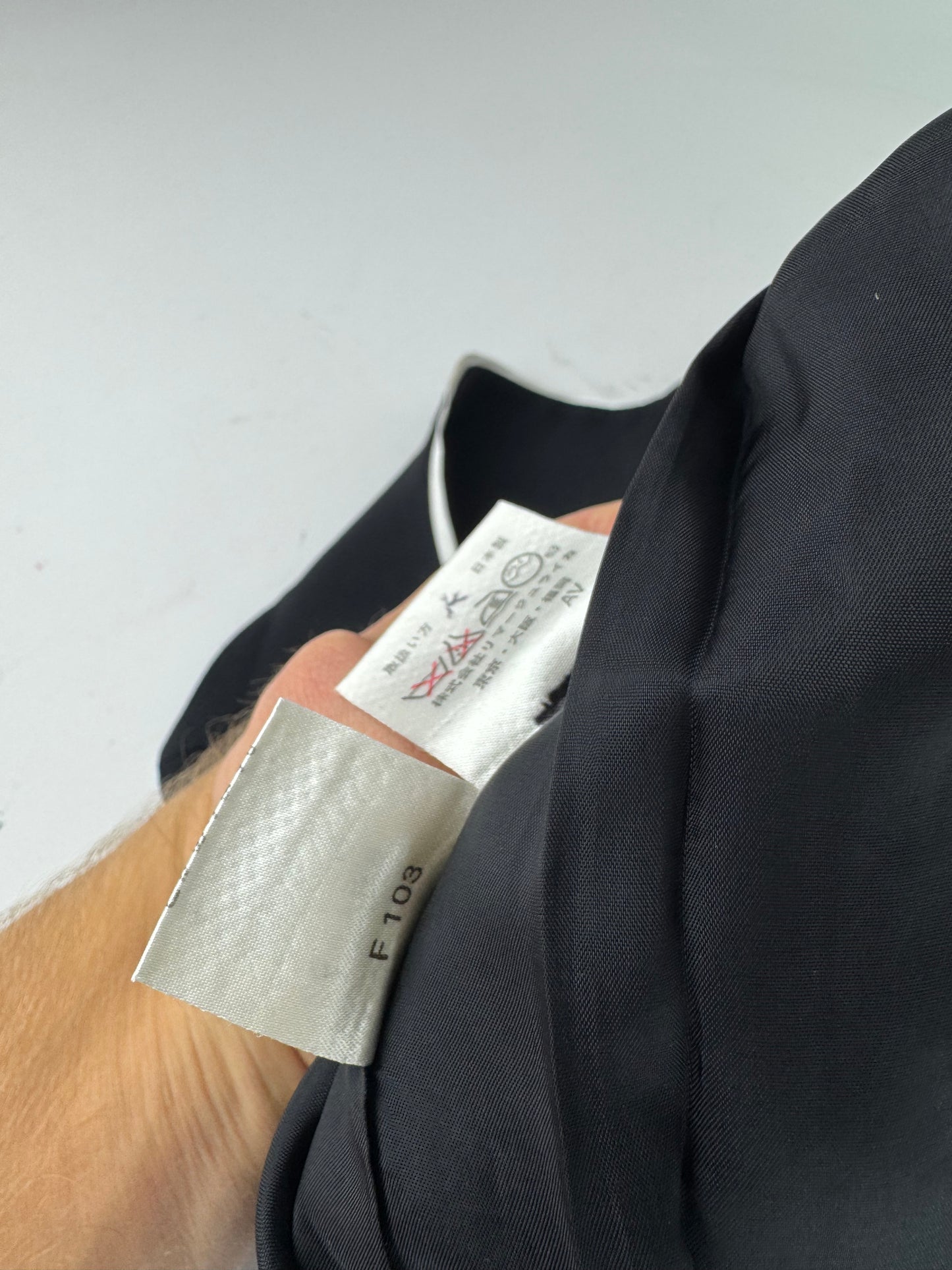 Vintage Balenciaga Dress Black White 38/M