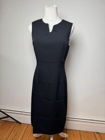 Vintage Balenciaga Dress Black White 38/M