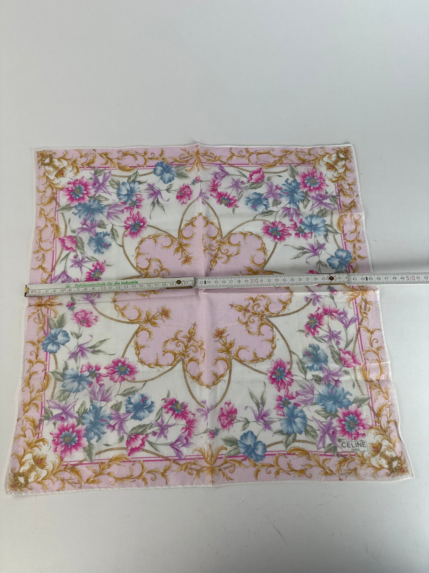 Vintage Celine Scarf Floral