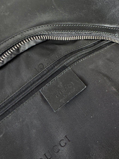 Vintage Gucci Leather Bag Black