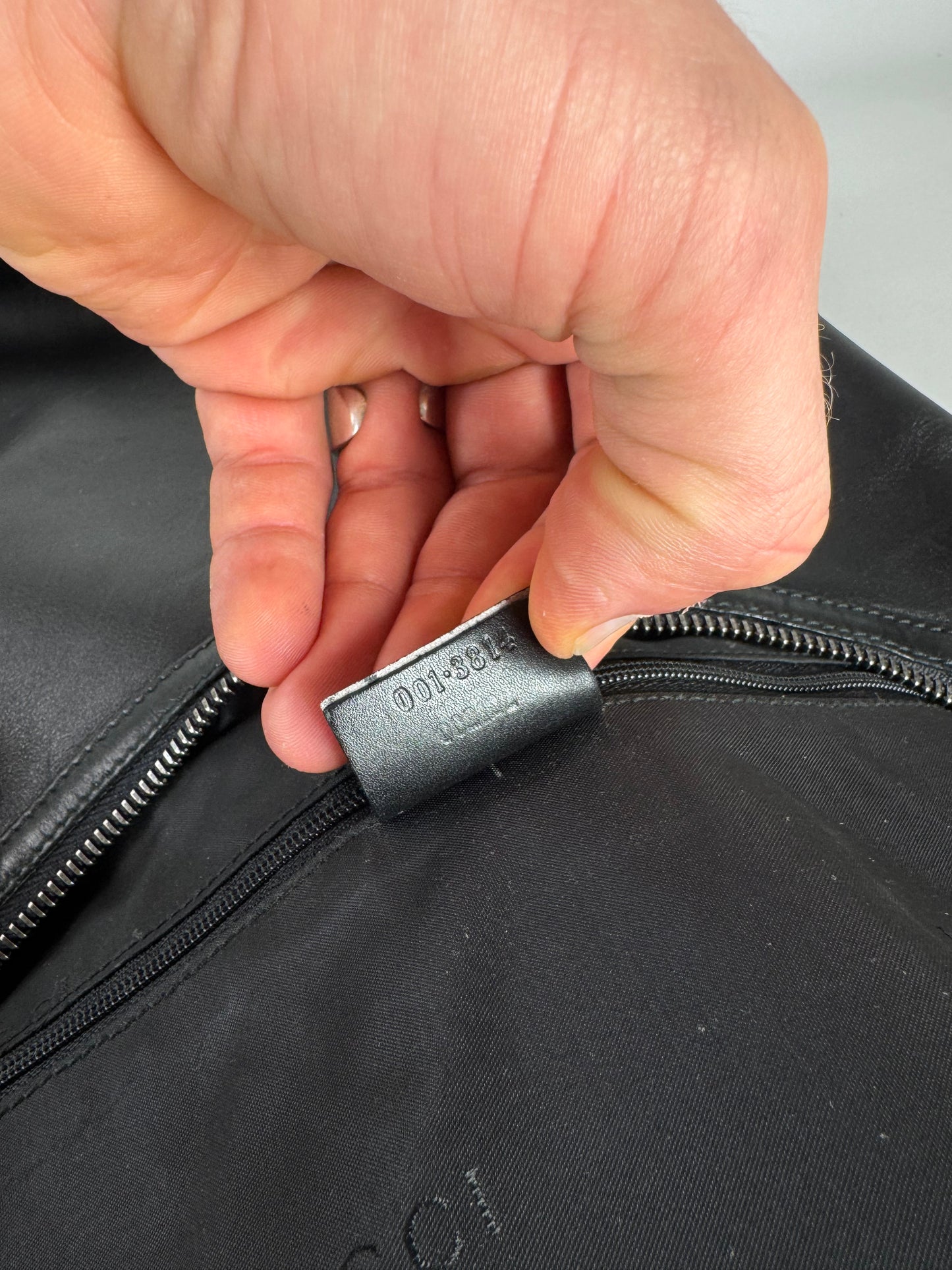 Vintage Gucci Leather Bag Black