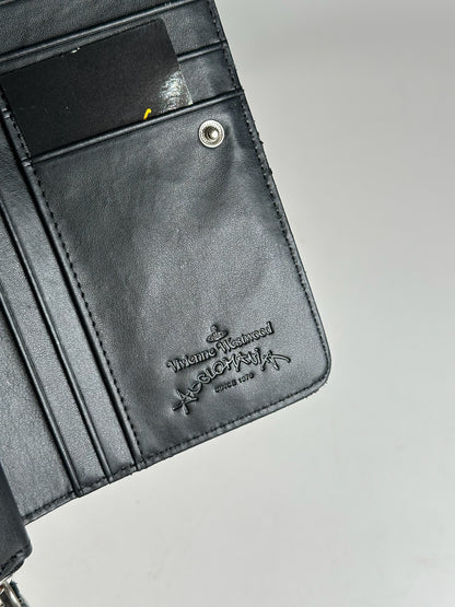 Vintage Vivienne Westwood leather wallet checked